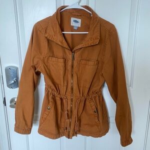 Old Navy Women's Utility Jacket in Rust